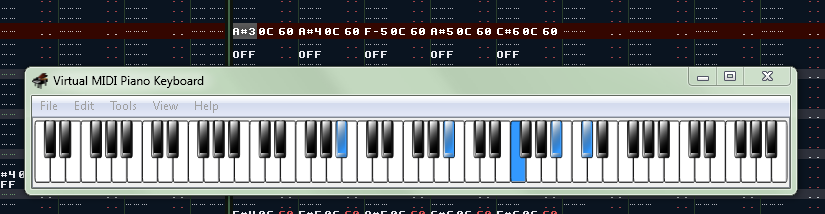 midi to virtual piano